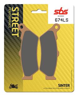 Pastillas de freno traseras R1200GS Sbs Evo Sinter